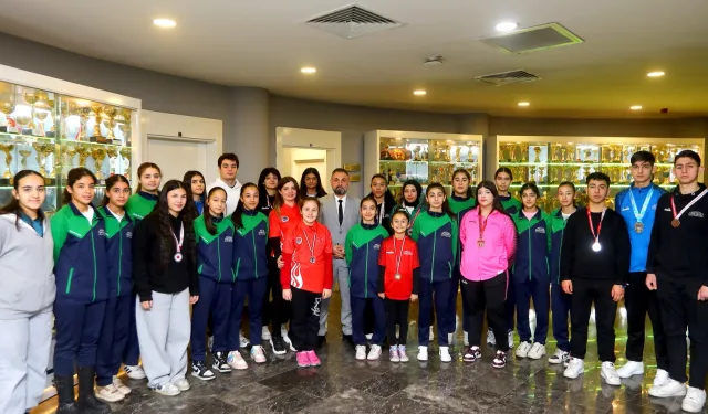 Gaziantep Büyükşehir Spor Kulübü'nden 71 madalya