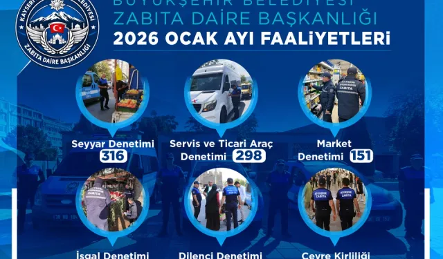 Kayseri zabıtasından hızlı başlangıç