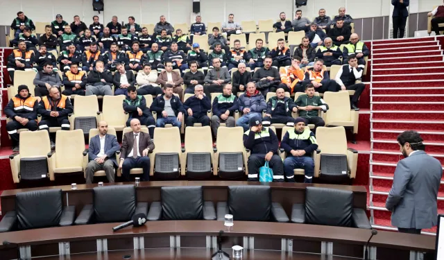 Konya Karatay Belediyesi'nde hizmet içi seminerlere devam