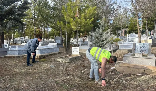 Malatya Doğanşehir'den mezarlıklara dijital adım