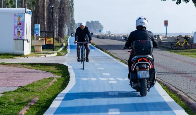 Mersin sahil bandında motorlu taşıtlara geçit yok!