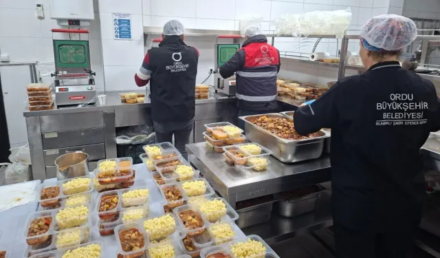 Ordu Büyükşehir'den 19 ilçede gönül sofrası