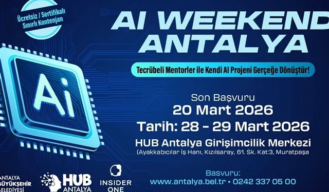 Antalya'da yapay zeka devrimi