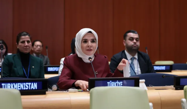 Bakan Göktaş BM'de konuştu: Kadınlar ve çocuklar için derin endişe duyuyoruz