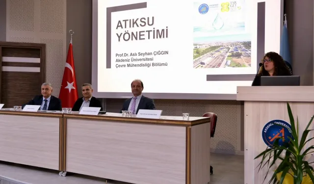 Geleceğin su yönetimi üniversite öğrencileri ile konuşuldu