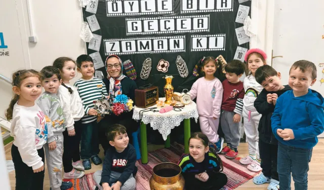 İstanbul Maltepe'de kreşlerdeki minikler büyükleriyle buluştu