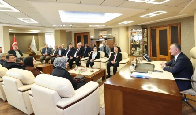 AK Parti Kandıra'dan Başkan Büyükakın'a ziyaret