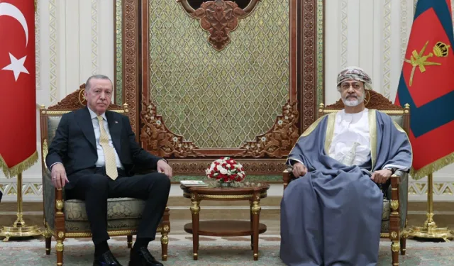Cumhurbaşkanı Erdoğan, Umman Sultanı ile görüştü