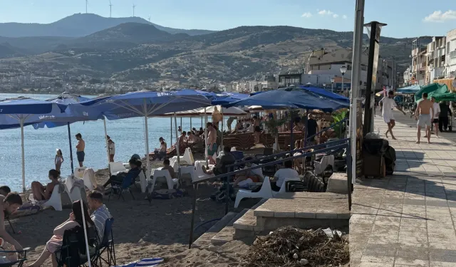 Dikili Çandarlı sahillerinde 'işgal' tartışması