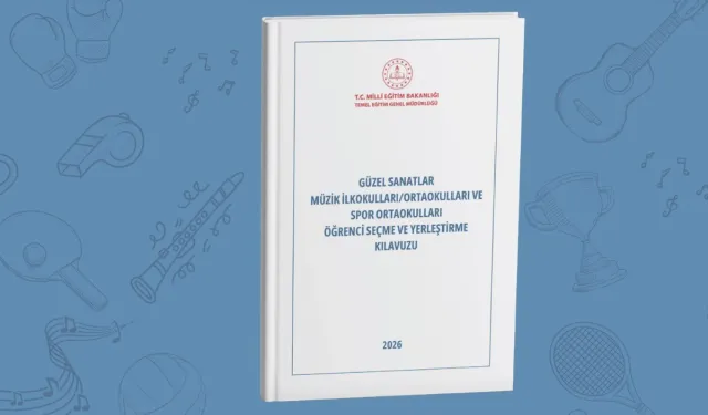 Güzel Sanatlar ve Spor Ortaokulları için başvurular başlıyor