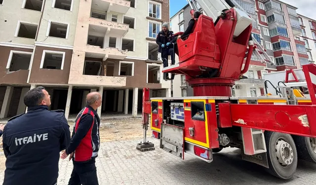 Kocaeli İtfaiyesi, tecrübesini Besni İtfaiyesi ile paylaştı