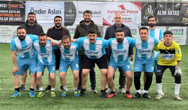 Ortadoğu Gazeteciler Cemiyeti ilk galibiyetini 6 golle aldı