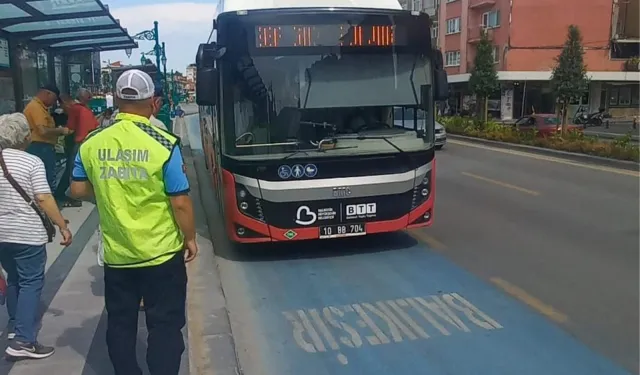 Toplu taşıma araçlarına sıkı denetim