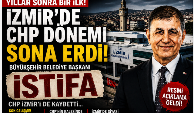 CHP'de Deprem: İzmir Büyükşehir Belediye Başkanı Cemil Tugay CHP’den İstifa Etti!