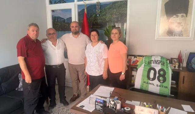 Artvinspor'dan Şatır ailesine ziyaret