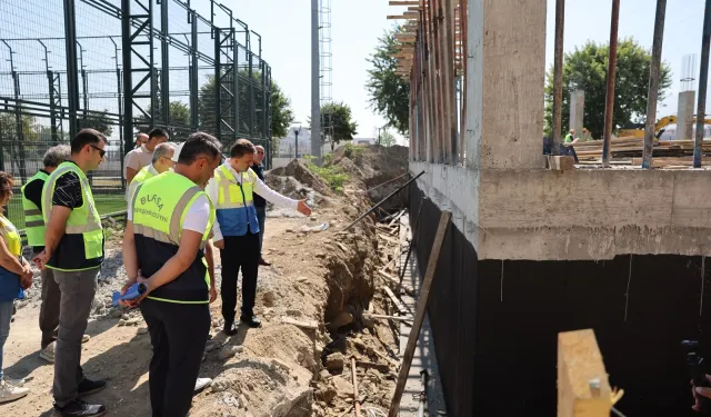 Başkan Vekili Biba, Şahin Başol'da çalışmaları inceledi