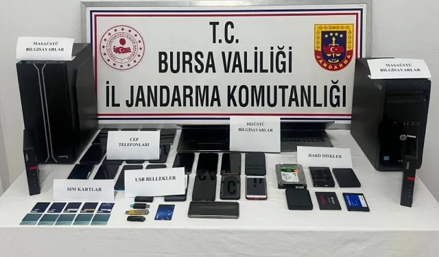Bursa Jandarması'ndan milyonluk dolandırıcılık operasyonu: 7 tutuklama!