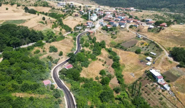 Bursa Orhaneli'nin yolları yenileniyor
