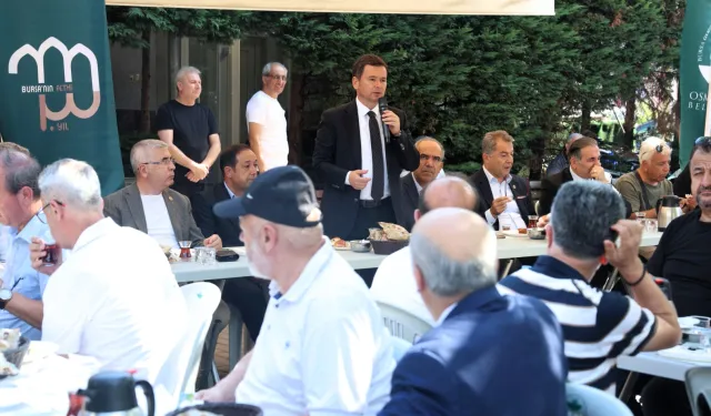 Bursa Osmangazi'de mahalle buluşmaları Alemdar'da sürdü