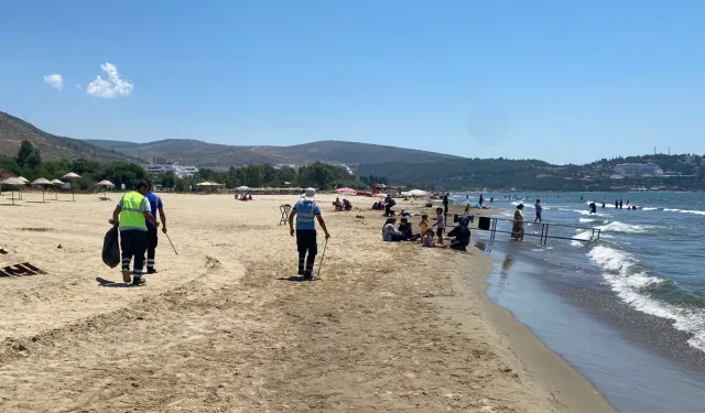 Efes Selçuk sahillerinde temizlik mesaisi devam ediyor