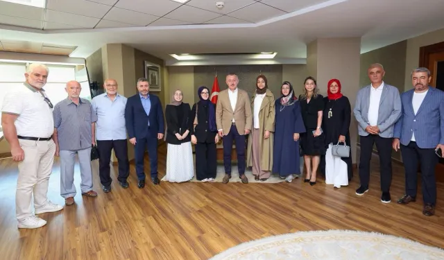 Kocaeli'de Başkan Büyükakın şampiyonları ağırladı