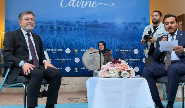 Edirne'de gençlerin talepleri Bakan Yumaklı'ya iletildi