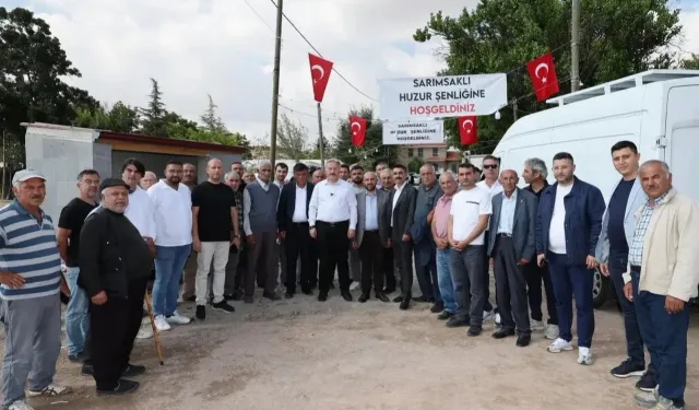 Sarımsaklı Huzur Şenliği büyük keyif yaşattı