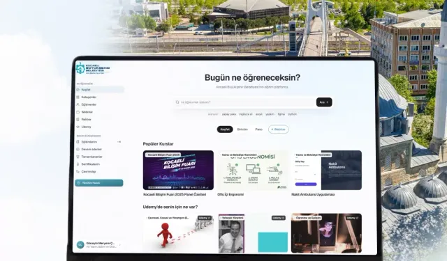 Kocaeli Büyükşehir'den personelin gelişimine dijital katkı
