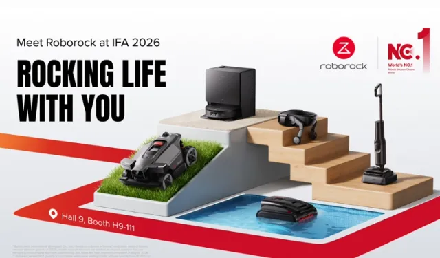 Roborock, IFA 2026'da insan odaklı temizliği yeniden tanımlıyor... Oturma odasından havuza kadar kapsamlı bir ekosistem sunuyor