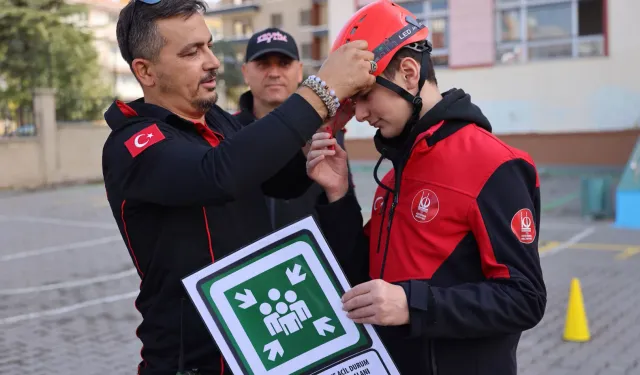 Ankara Keçiören'de afetlere karşı bilinçlilik