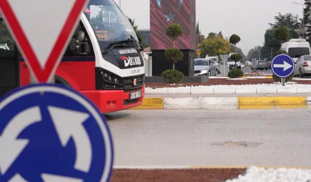 Düzce'de Emniyet ve Otogar Kavşakları tamamlandı