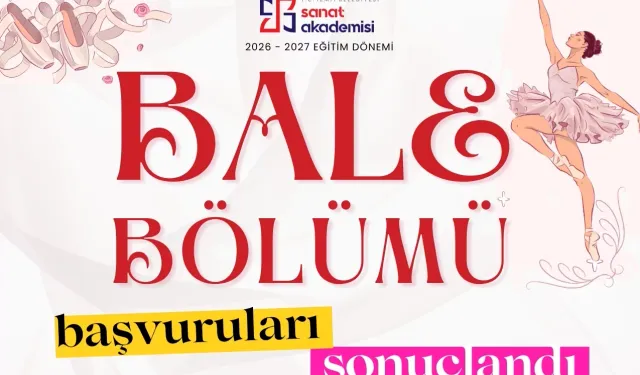 İzmit Belediyesi bale bölümü başvuru sonuçları belli oldu