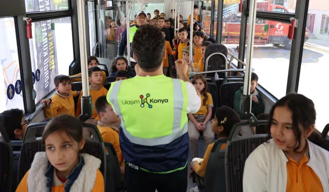 Konya'da 'Nezaket Otobüsü' bilinci artıyor