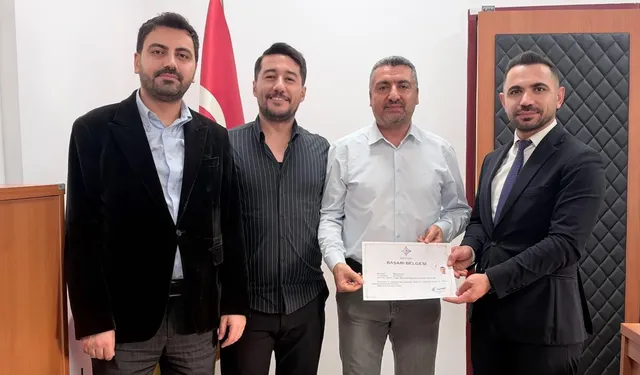 Kozluk Devlet'te örnek personele başarı belgesi verildi