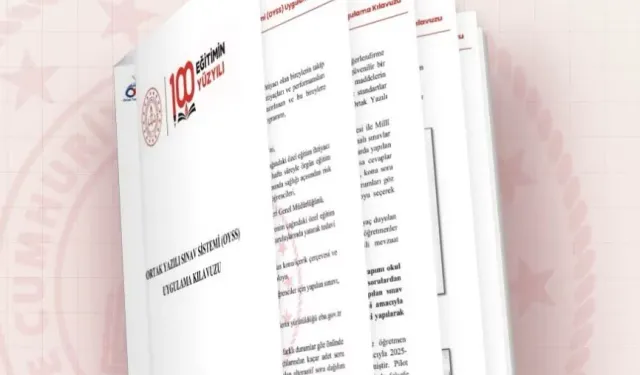 MEB'den Ortak Sınav Uygulama Kılavuzu