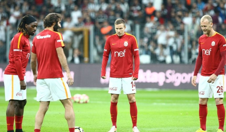 Beşiktaş - Galatasaray maçından fotoğraflar