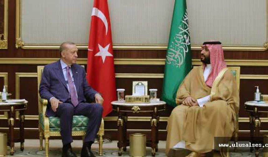Cumhurbaşkanı Erdoğan, Suudi Prens ile Sarayda buluştu