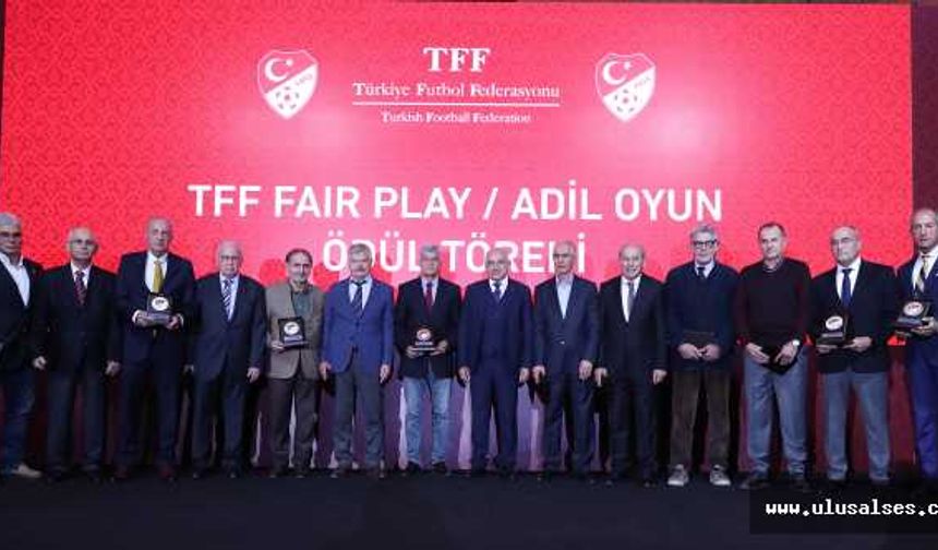 TFF Fair Play / Adil Oyun Ödülleri Ekim Ayı Kazananları Ödüllerini Aldı 