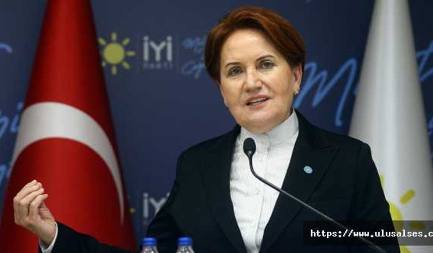Meral Akşener açıkladı: İYİ Parti’nin Cumhurbaşkanı adayı