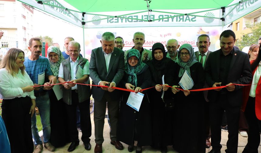 Sarıyer'de Gündüz Bakım Evleri'ne bir yenisi daha eklendi