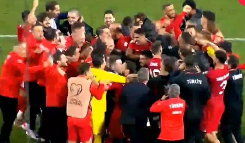 Türkiye, Letonya'yı 4-0 mağlup ederek Almanya'yı garantiledi