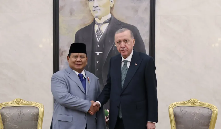 Endonezya Cumhurbaşkanı Subianto Külliye'de