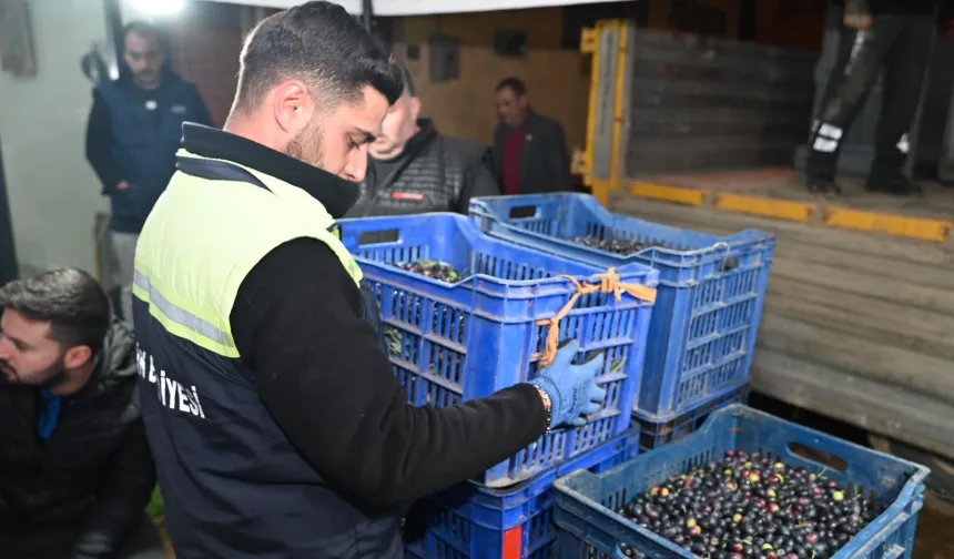 Bursa Gemlik Belediyesi'nden üreticiye destek