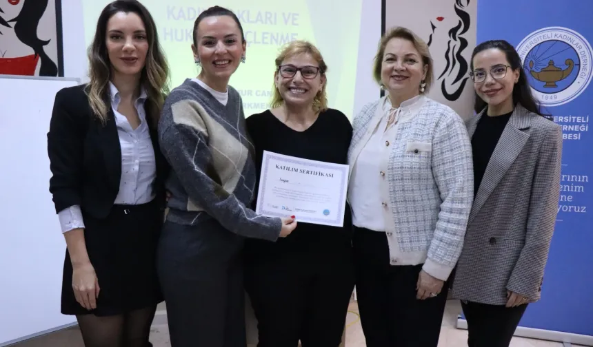 'Güçlü Kadın Güçlü Toplum'da ikinci grup eğitimleri tamamlandı