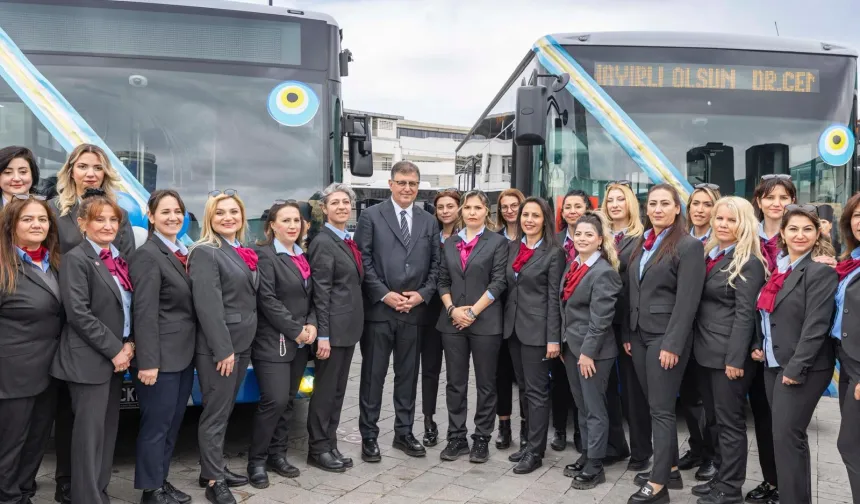 İzmir'de kadın dostu ulaşım modeli dünya standartlarını aştı