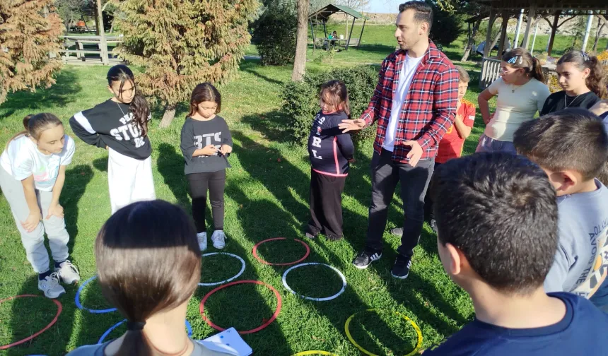 Sinop Ayancık'ta ortaokul oğrencilerine oryantiring etkinlik