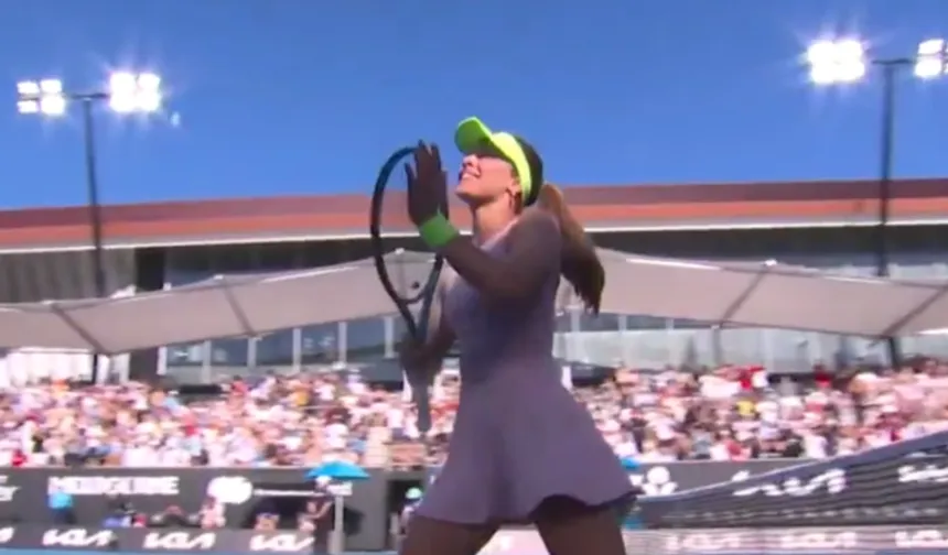 Zeynep Sönmez Avustralya Açık'ta tarih yazdı