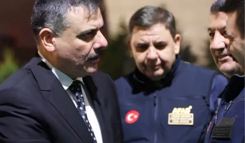 Yeni İçişleri Bakanı Çiftçi'den AFAD'a ziyaret