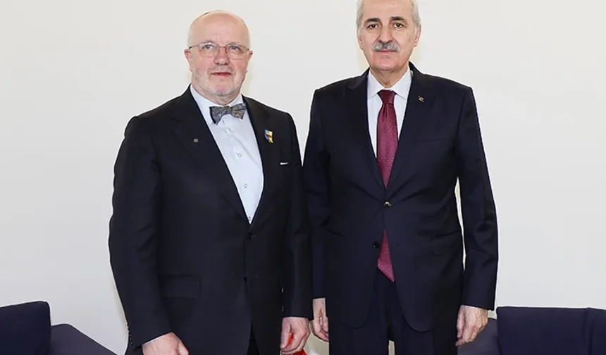 Numan Kurtulmuş, Litvanyalı mevkidaşıyla Zagreb'te görüştü