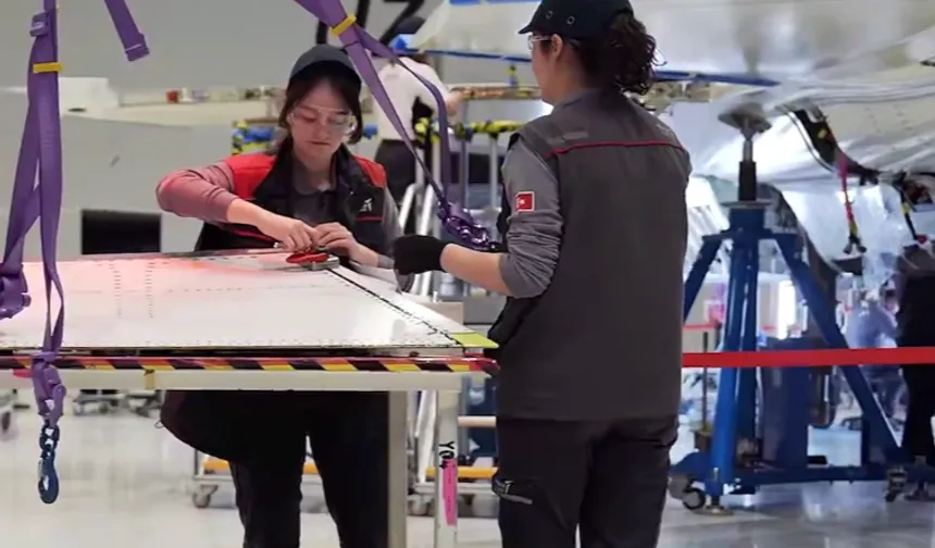 TUSAŞ, kadın çalışanların gökyüzüne katkısını vurguladı